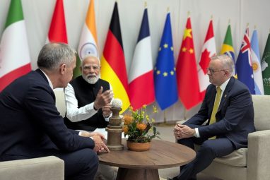 Indian PM Seeks Global AI Pact at G20 as India, Australia, Canada Form Tech Alliance